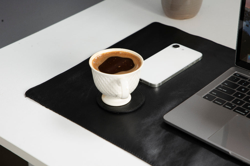 Leather Desk Mat (37 cm X 80 cm)