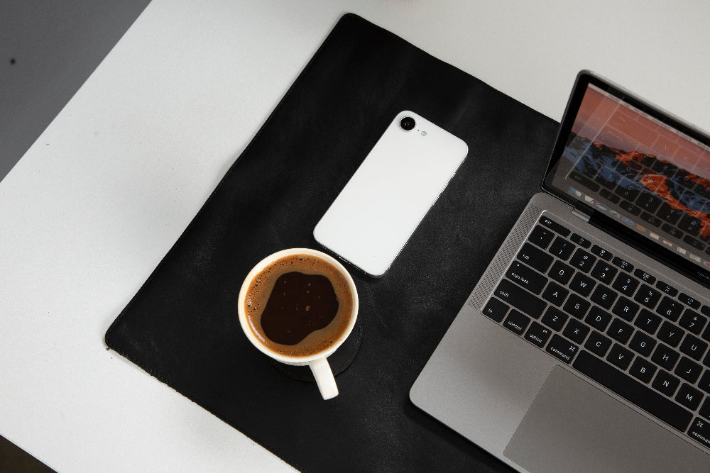 Leather Desk Mat (37 cm X 80 cm)