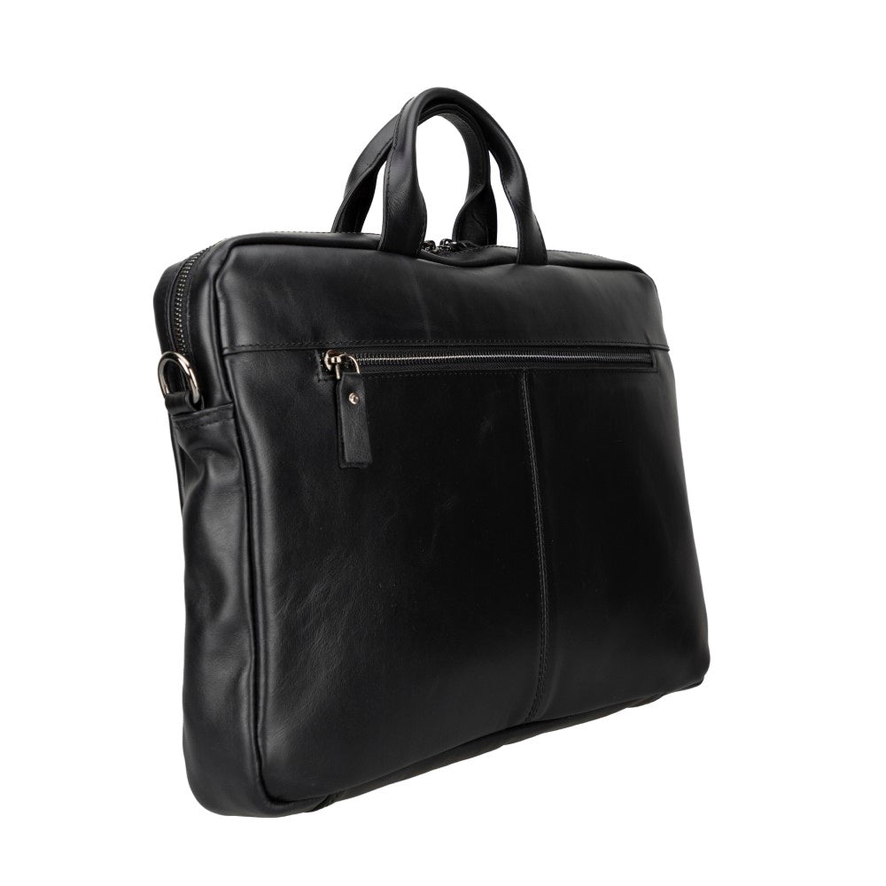 Apollo Leather Business Briefcase / Laptop Case 16"