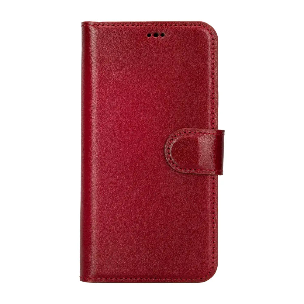 iPhone 16 Pro Leather Wallet Case Detachable RFID MagSafe – Magic Series