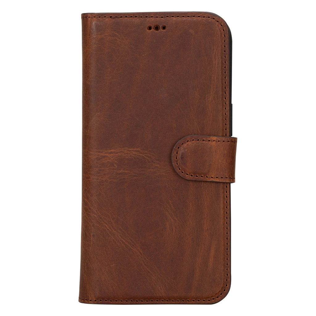 iPhone 16 Pro Leather Wallet Case Detachable RFID MagSafe – Magic Series