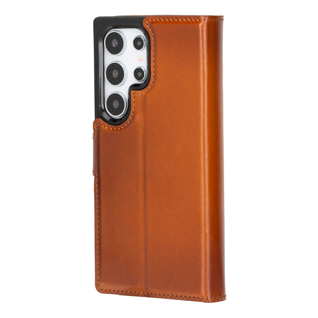 Samsung Galaxy S24 Ultra Leather Wallet Case Detachable RFID – Magic