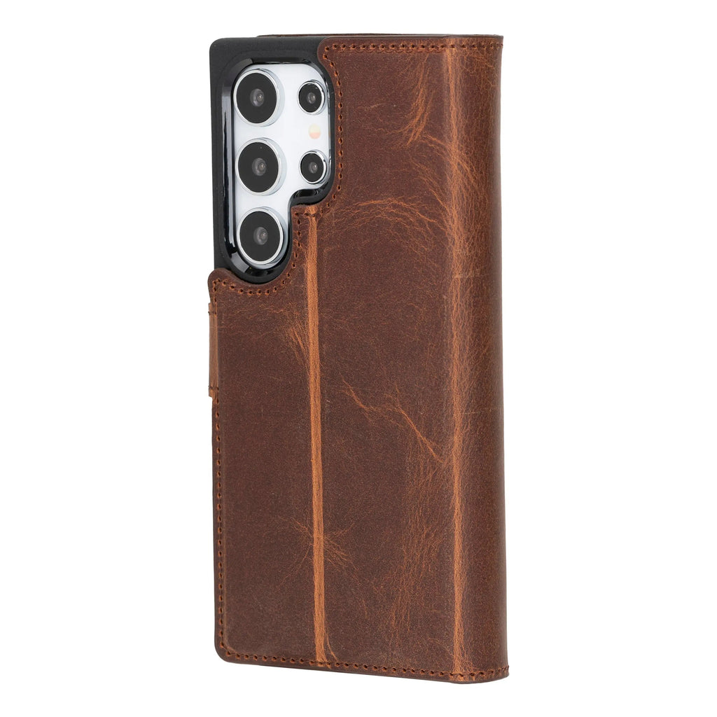 Samsung Galaxy S24 Ultra Leather Wallet Case Detachable RFID – Magic