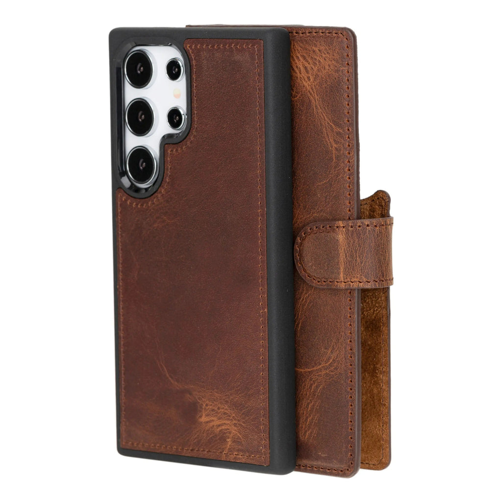 Samsung Galaxy S24 Plus Leather Wallet Case Detachable RFID – Magic