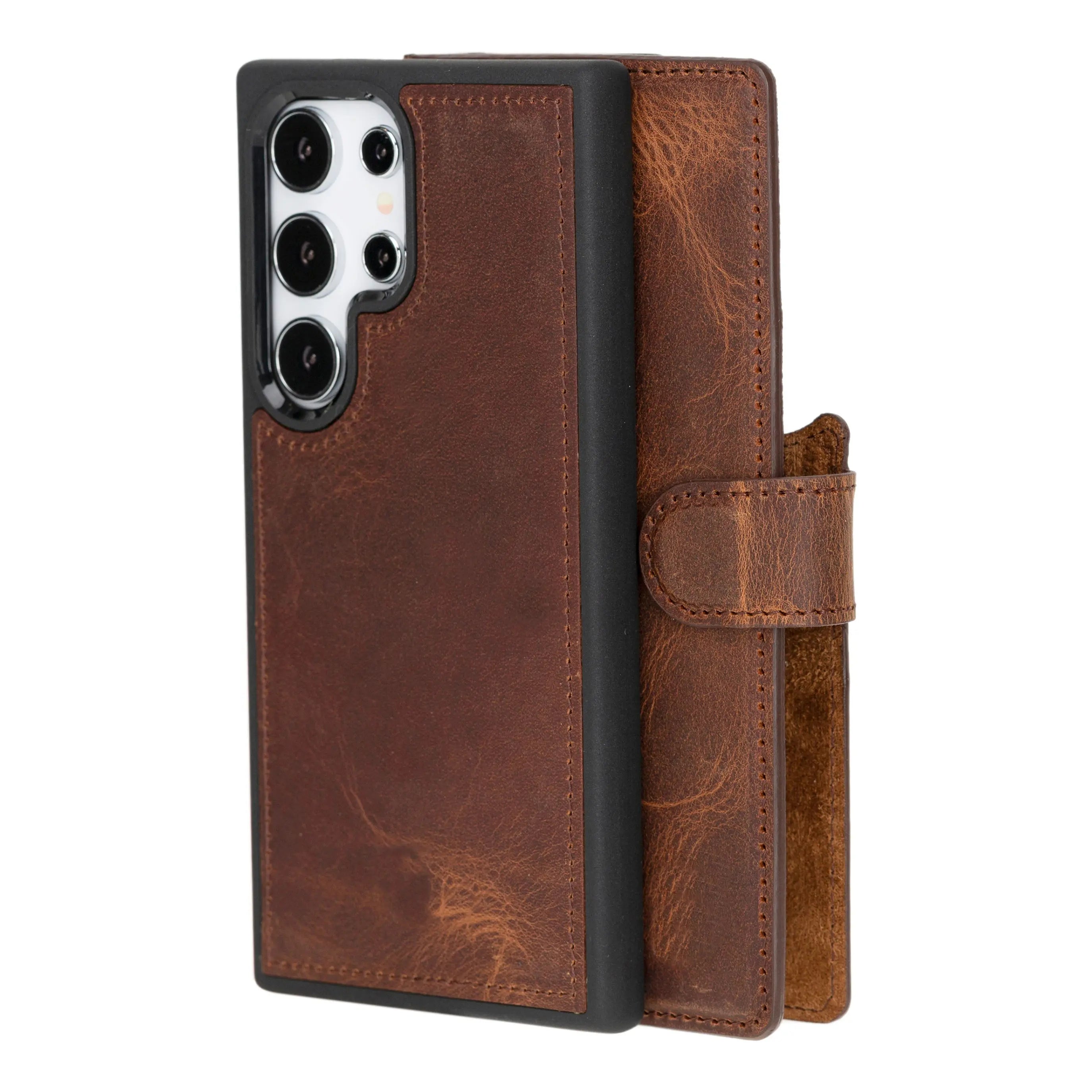 Samsung Galaxy S24 Plus Leather Wallet Case Detachable RFID – Magic