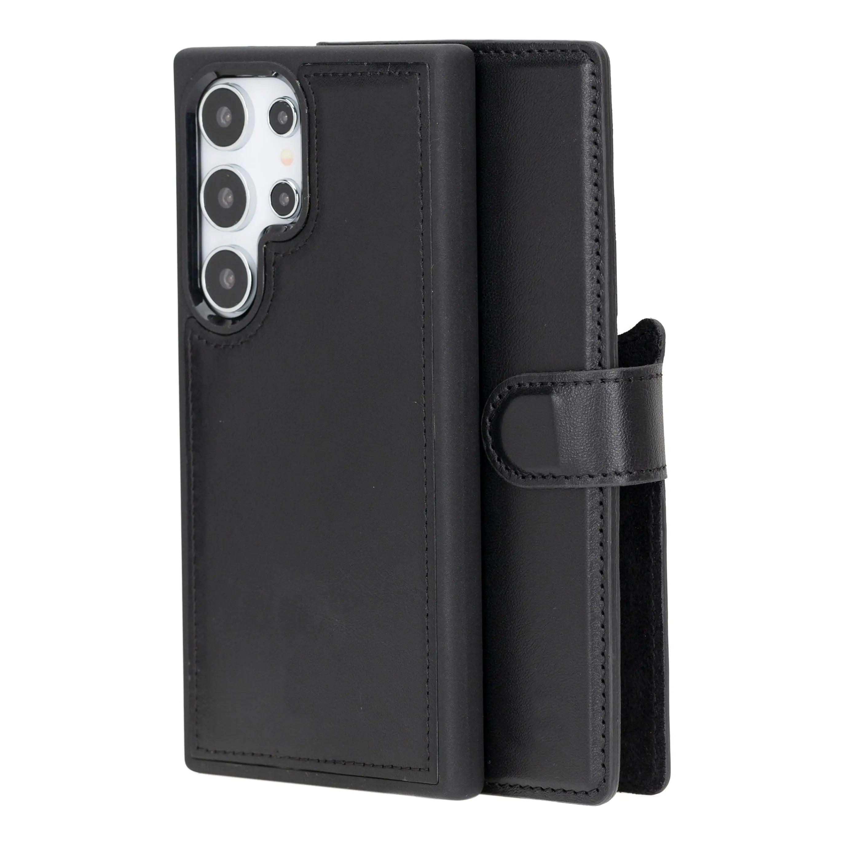 Samsung Galaxy S24 Leather Wallet Case Detachable RFID – Magic