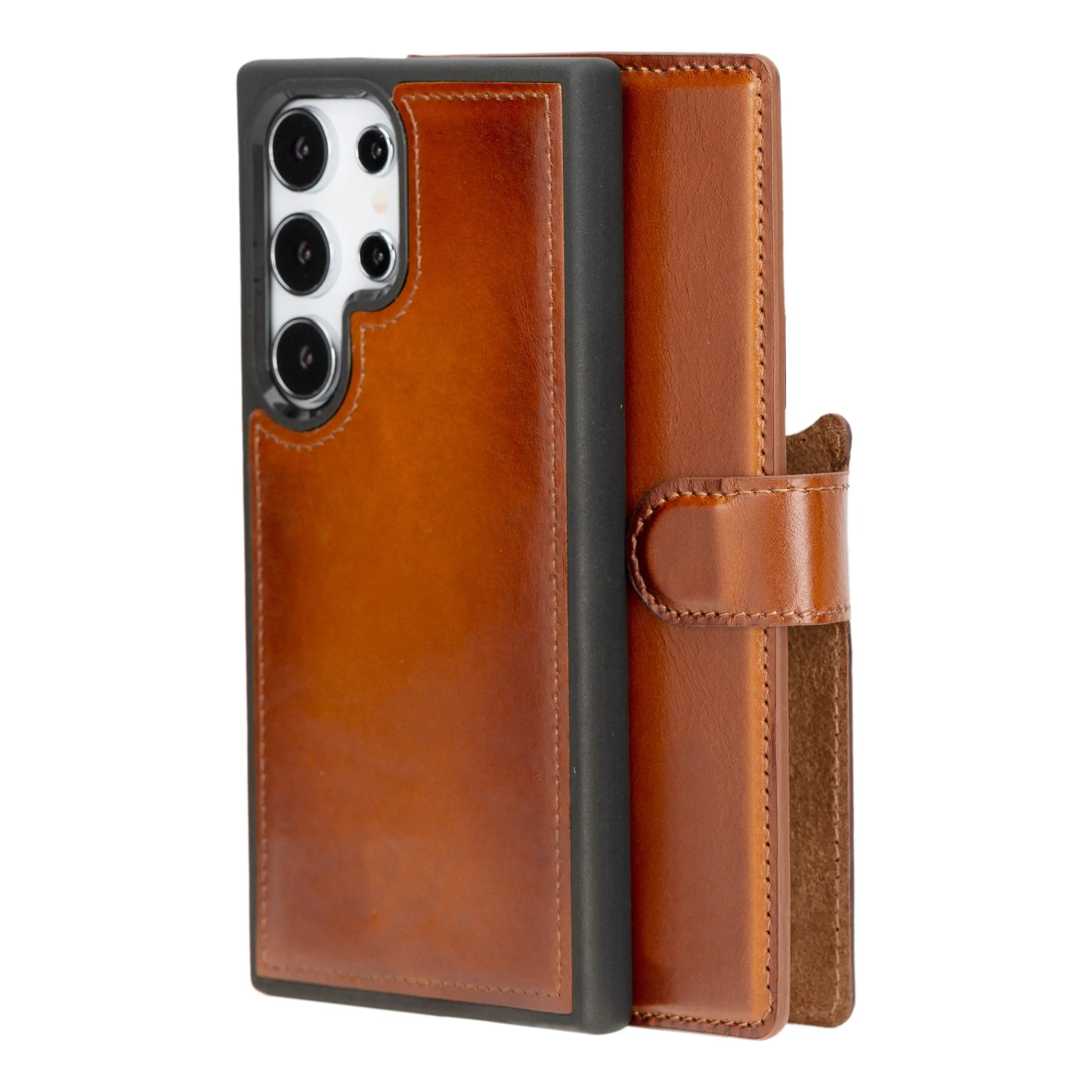 Samsung Galaxy S24 Plus Leather Wallet Case Detachable RFID – Magic