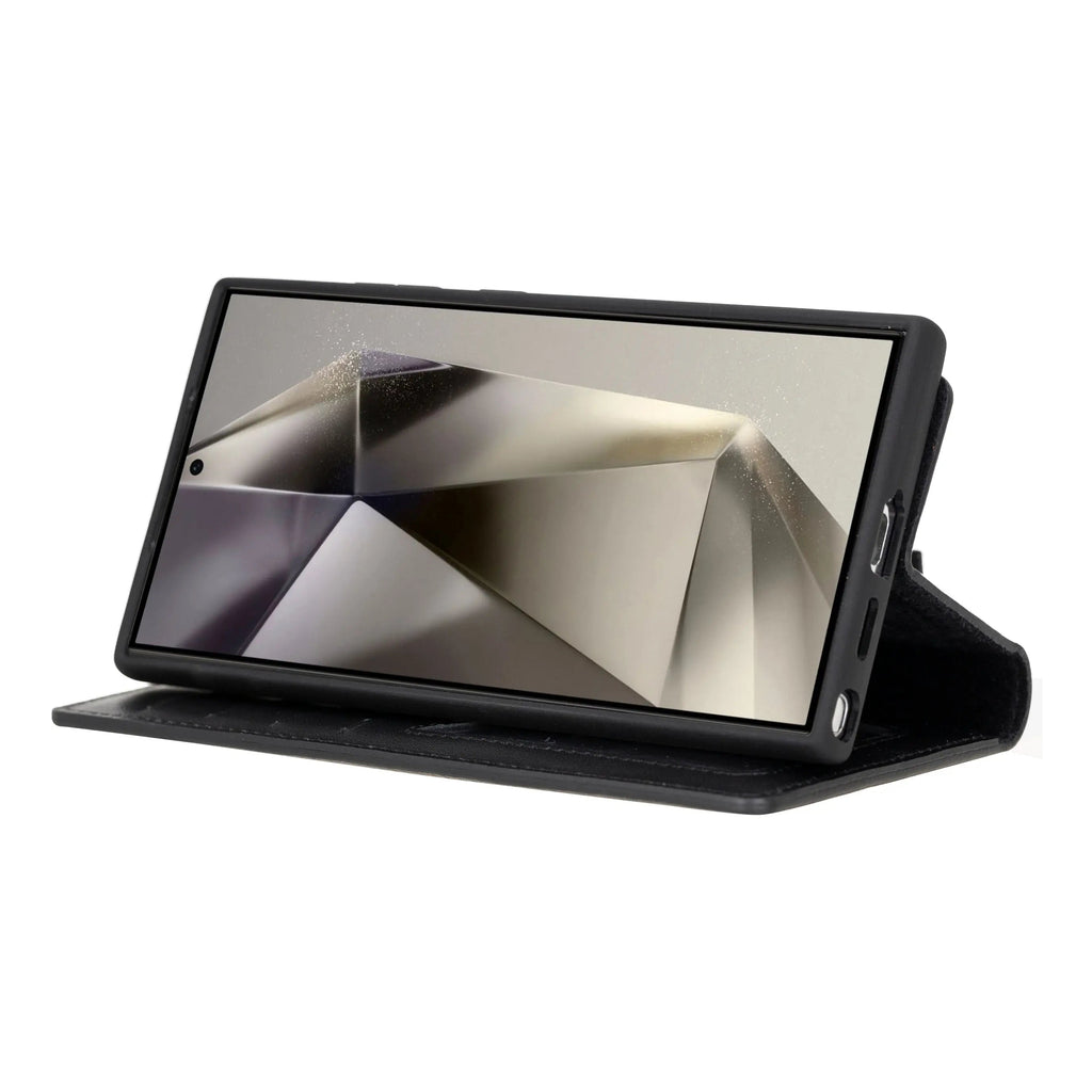 Samsung Galaxy S24 Ultra Leather Wallet Case Detachable RFID – Magic