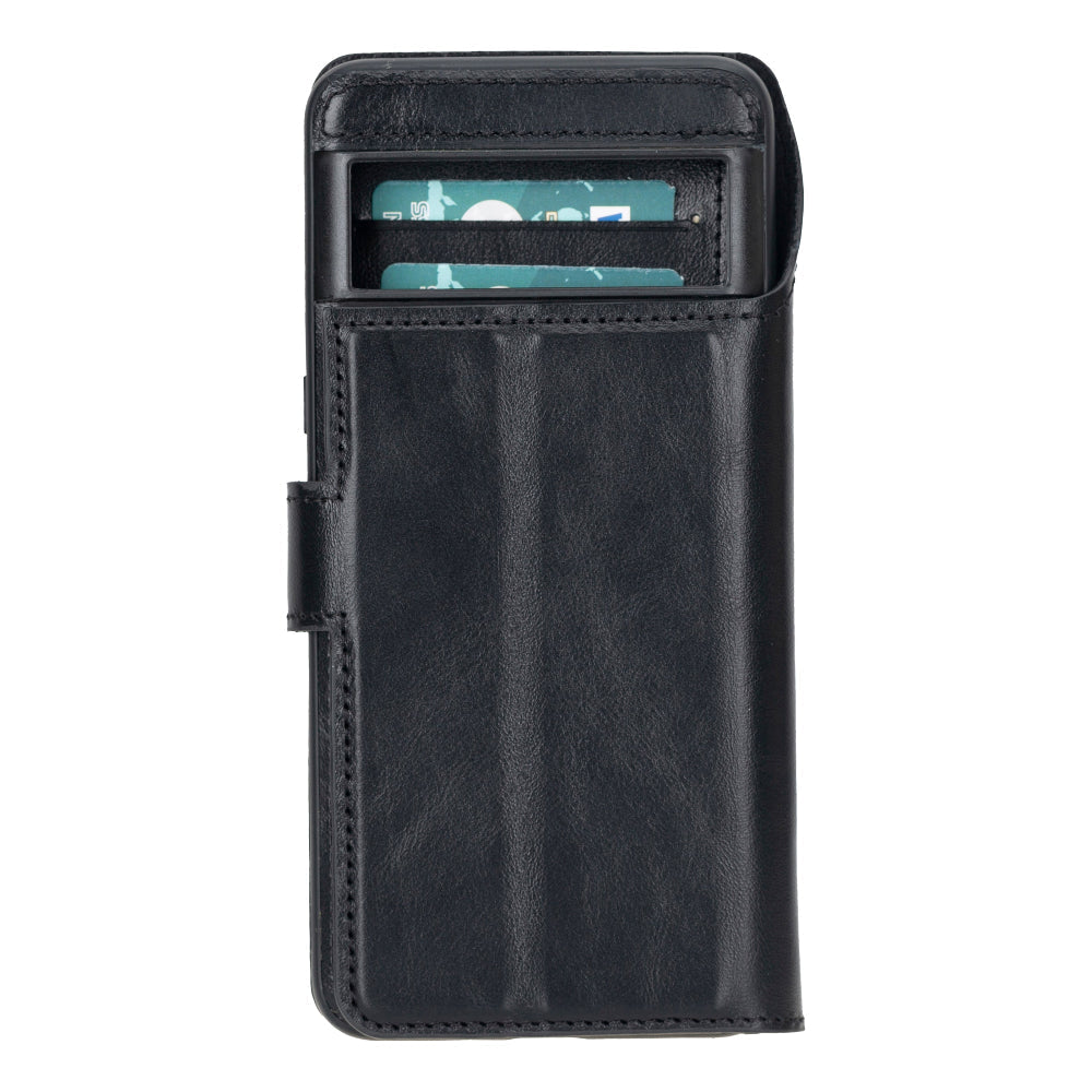 Google Pixel 8 Leather Wallet Case Detachable RFID – Magic