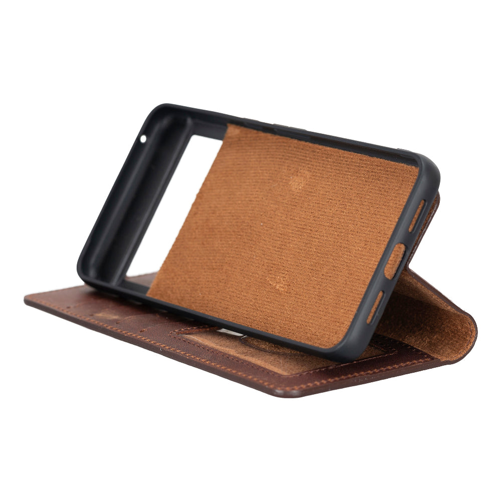 Google Pixel 8 Pro Leather Wallet Case Detachable RFID – Magic
