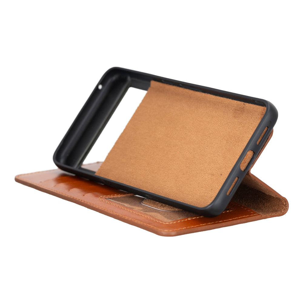Google Pixel 8 Pro Leather Wallet Case Detachable RFID – Magic