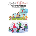 Spot the Difference Picture Puzzles "We are happy when we play music " Find 5 Differences vol.79: Children Activities Book for Kids Age 3-8, Boys and - Paperback