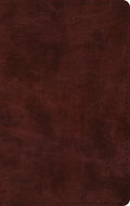 ESV Large Print Thinline Bible (Trutone, Mahogany) - Imitation Leather