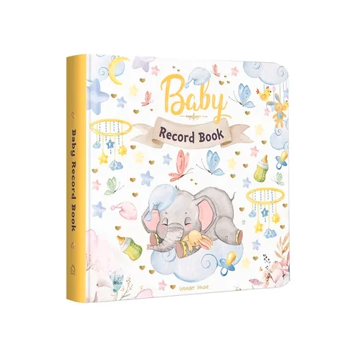 Baby Record Book: Newborn Journal for Boys and Girls to Cherish Memories and Milestones (Ideal Gift for Expecting Parents and Baby Showe - Hardcover