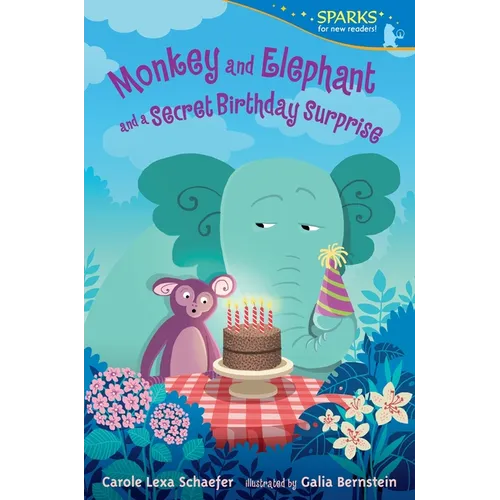 Monkey and Elephant and a Secret Birthday Surprise: Candlewick Sparks - Paperback
