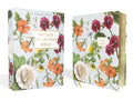 Niv, Artisan Collection Bible, Leathersoft, Blue Floral, Red Letter Edition, Comfort Print - Imitation Leather