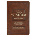 Devotional Finding Wisdom in Proverbs Faux Leather - Leather