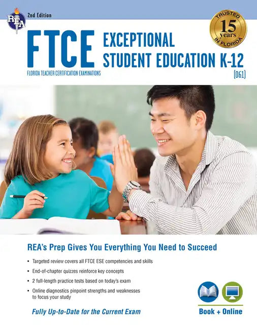 FTCE Exceptional Student Education K-12 (061) Book + Online 2e - Paperback