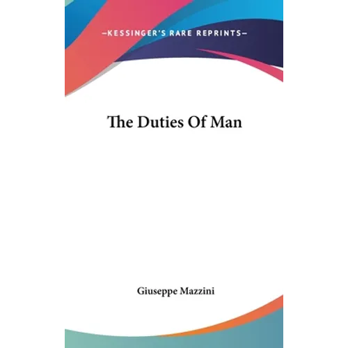 The Duties Of Man - Hardcover