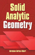 Solid Analytic Geometry - Paperback