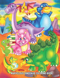 Marvelous Dinosaur Coloring Book: Easy Educational Coloring Pages of Dinosaurs for Boys & Girls Ages 2-4, 4-8 - Paperback