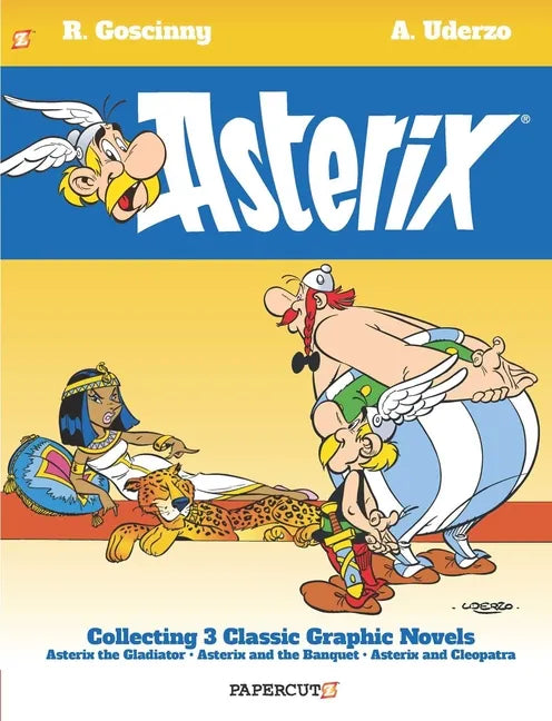 Asterix Omnibus Vol. 2: Collects Asterix the Gladiator, Asterix and the Banquet, and Asterix and Cleopatra - Hardcover
