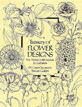 Treasury of Flower Designs for Artists, Embroiderers and Craftsmen - Paperback