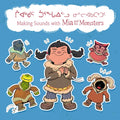 Making Sounds with MIA and the Monsters: Bilingual Inuktitut and English Edition - Board Book