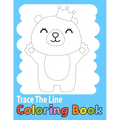 Trace The Line Coloring Book: trace and color books for kids-A Fun Cutting Practice Activity Book for Toddlers and Kids- Vol 1 - Paperback