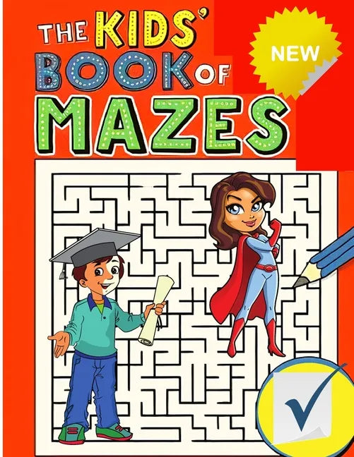 Maze Puzzle Book for Kids: Fun Mazes for Kids, Maze Activity Book: Fun Mazes for Kids, Maze Activity Workbook - Paperback
