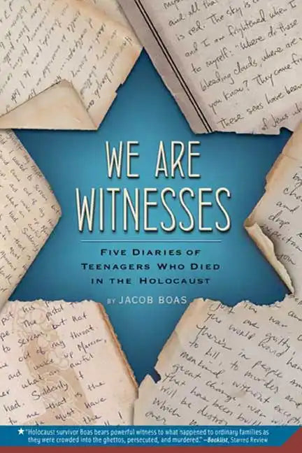 We Are Witnesses: Five Diaries of Teenagers Who Died in the Holocaust - Paperback