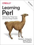 Learning Perl: Making Easy Things Easy and Hard Things Possible - Paperback