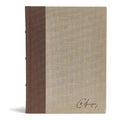 CSB Spurgeon Study Bible, Brown/Tan Cloth Over Board - Hardcover