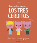 Juega, Pinta Y Pega Con... Los Tres Cerditos - Board Book