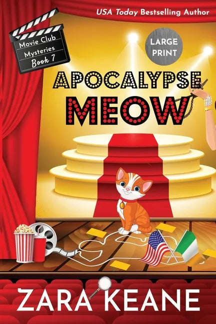 Apocalypse Meow (Movie Club Mysteries, Book 7): Large Print Edition - Paperback
