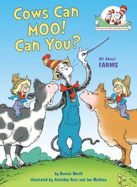 Cows Can Moo! Can You? All about Farms - Hardcover