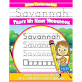 Savannah Letter Tracing for Kids Trace my Name Workbook: Tracing Books for Kids ages 3 - 5 Pre-K & Kindergarten Practice Workbook - Paperback