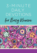 3-Minute Daily Devotions for Busy Women: 365 Encouraging Readings - Paperback