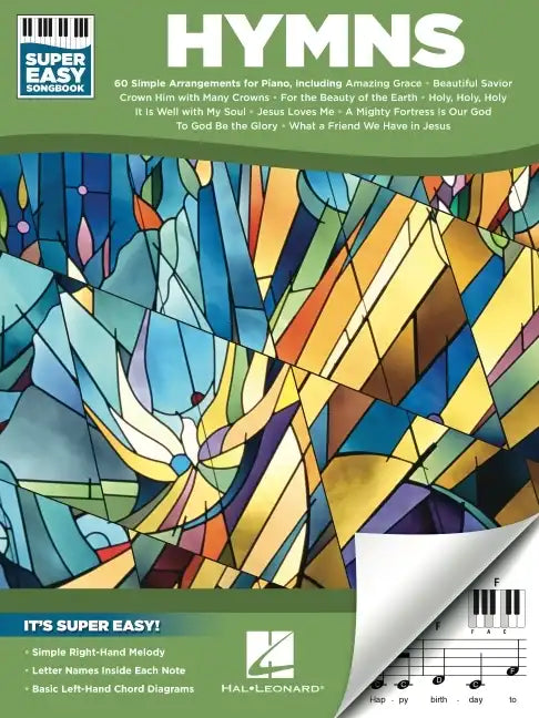 Hymns - Super Easy Songbook - Paperback