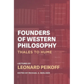 Founders of Western Philosophy: Thales to Hume - Paperback