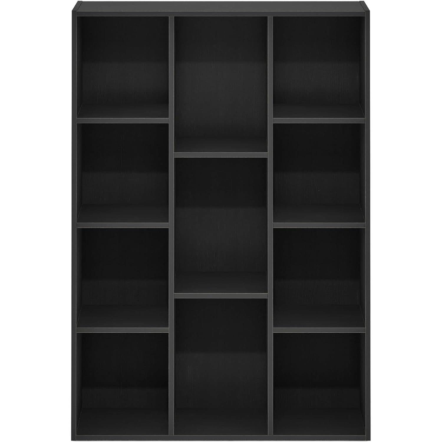 Luder 11-Cube Bookcase Blackwood Modern Living Room
