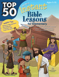 Top 50 Instant Bible Lessons for Elementary with Object Lessons - Paperback