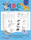 ABC Tracing: Alphabet Handwriting Practice workbook for Pre K, Kindergarten and Kids Ages 3-6. And coloring activity books. - Paperback
