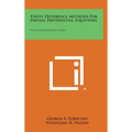 Finite Difference Methods for Partial Differential Equations: Applied Mathematics Series - Hardcover