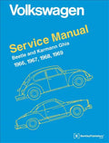 Volkswagen Beetle and Karmann Ghia Service Manual, Type 1: 1966, 1967, 1968, 1969 - Hardcover
