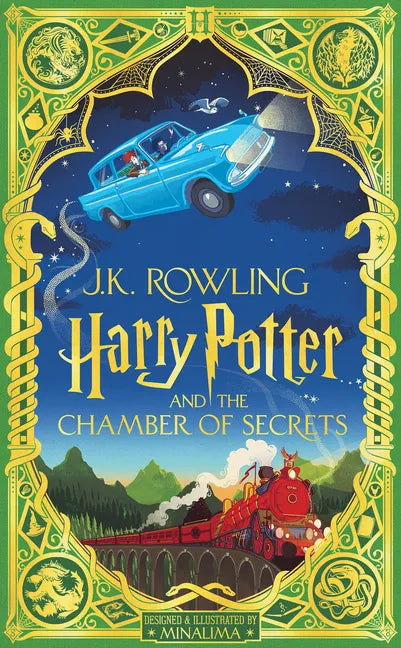 Harry Potter and the Chamber of Secrets (Harry Potter, Book 2) (Minalima Edition) (Interactive Illustrated Edition): Volume 2 - Hardcover