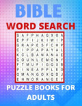 Bible Word Search Puzzle Books For Adults: Really Bible Word Search Book for Adults with a Huge Supply and Solutions of Puzzles Your Brain Sharp & Rel - Paperback
