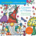 Zendoodle Colorscapes: Gnomes at Home: Whimsical Friends to Color and Display - Paperback