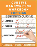 Cursive Handwriting Workbook for Teens: cursive writing practice workbook with perfect sentences for teens, tweens and young adults (cursive teens boo - Paperback