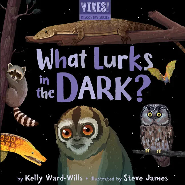 What Lurks in the Dark? - Board Book
